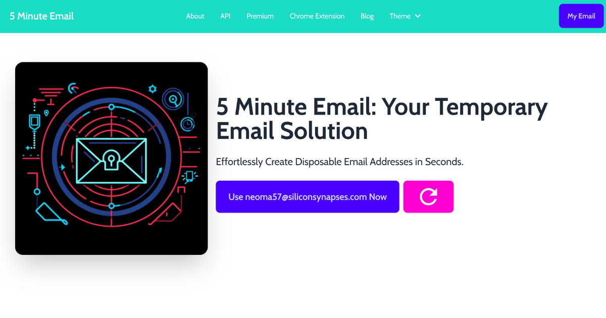 5 Minute Temporary Email