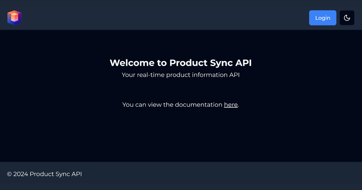 Product Sync API